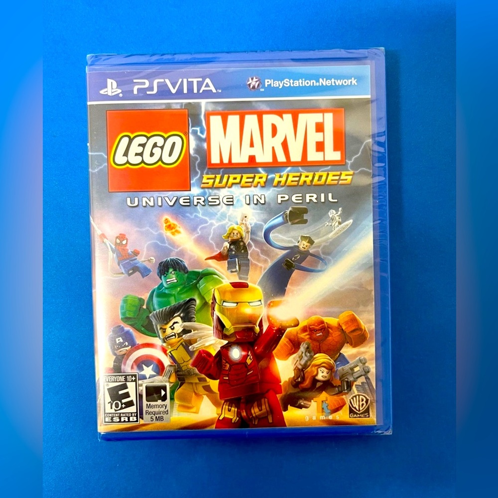 LEGO Marvel Super Heroes Universe in Peril Sony PlayStation Vita NEW PS VITA